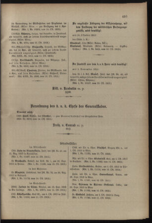 Kaiserlich-königliches Armee-Verordnungsblatt: Personal-Angelegenheiten 19131018 Seite: 11