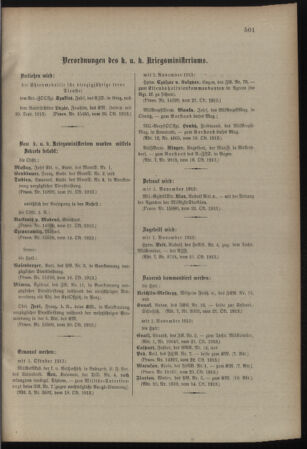 Kaiserlich-königliches Armee-Verordnungsblatt: Personal-Angelegenheiten 19131025 Seite: 7