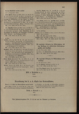 Kaiserlich-königliches Armee-Verordnungsblatt: Personal-Angelegenheiten 19131129 Seite: 19