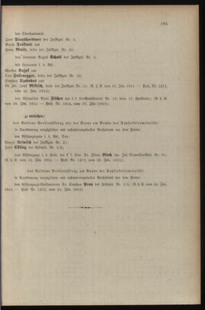 Kaiserlich-königliches Armee-Verordnungsblatt: Personal-Angelegenheiten 19150130 Seite: 7