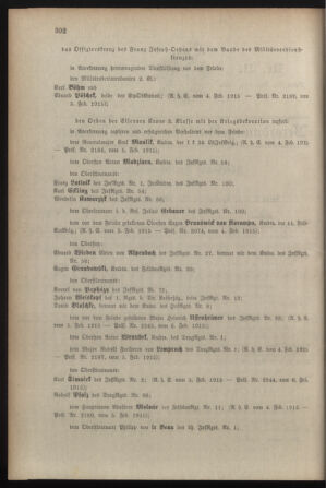 Kaiserlich-königliches Armee-Verordnungsblatt: Personal-Angelegenheiten 19150210 Seite: 2