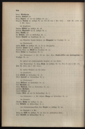 Kaiserlich-königliches Armee-Verordnungsblatt: Personal-Angelegenheiten 19150213 Seite: 8