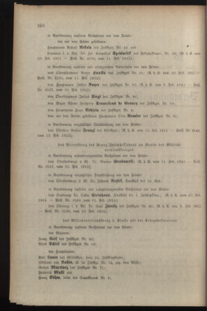 Kaiserlich-königliches Armee-Verordnungsblatt: Personal-Angelegenheiten 19150215 Seite: 2