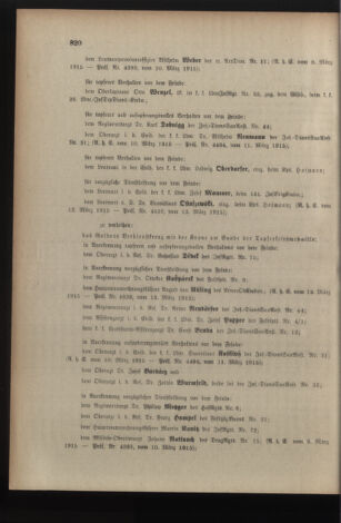 Kaiserlich-königliches Armee-Verordnungsblatt: Personal-Angelegenheiten 19150316 Seite: 12