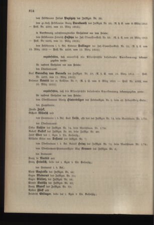 Kaiserlich-königliches Armee-Verordnungsblatt: Personal-Angelegenheiten 19150316 Seite: 6