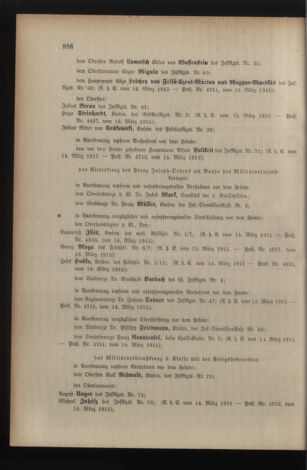 Kaiserlich-königliches Armee-Verordnungsblatt: Personal-Angelegenheiten 19150320 Seite: 2