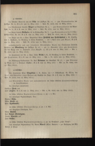 Kaiserlich-königliches Armee-Verordnungsblatt: Personal-Angelegenheiten 19150320 Seite: 27