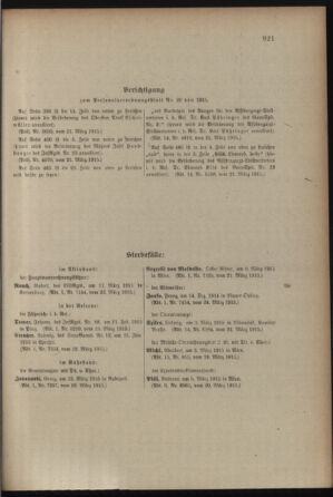 Kaiserlich-königliches Armee-Verordnungsblatt: Personal-Angelegenheiten 19150327 Seite: 27