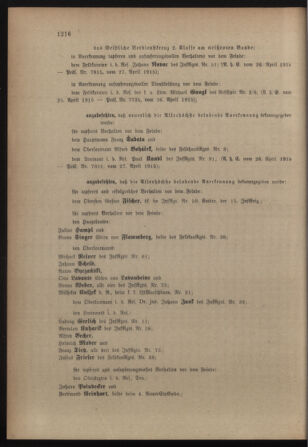 Kaiserlich-königliches Armee-Verordnungsblatt: Personal-Angelegenheiten 19150429 Seite: 4