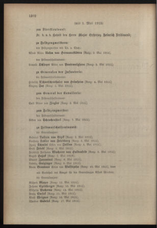 Kaiserlich-königliches Armee-Verordnungsblatt: Personal-Angelegenheiten 19150505 Seite: 14