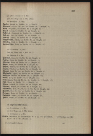 Kaiserlich-königliches Armee-Verordnungsblatt: Personal-Angelegenheiten 19150505 Seite: 157