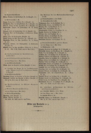 Kaiserlich-königliches Armee-Verordnungsblatt: Personal-Angelegenheiten 19150505 Seite: 199