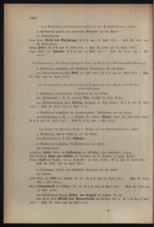 Kaiserlich-königliches Armee-Verordnungsblatt: Personal-Angelegenheiten 19150505 Seite: 202