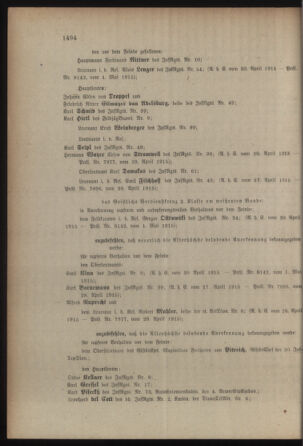 Kaiserlich-königliches Armee-Verordnungsblatt: Personal-Angelegenheiten 19150505 Seite: 206