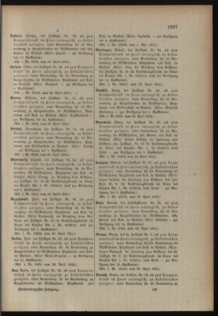 Kaiserlich-königliches Armee-Verordnungsblatt: Personal-Angelegenheiten 19150505 Seite: 9