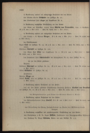 Kaiserlich-königliches Armee-Verordnungsblatt: Personal-Angelegenheiten 19150508 Seite: 10