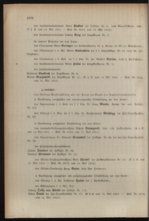 Kaiserlich-königliches Armee-Verordnungsblatt: Personal-Angelegenheiten 19150519 Seite: 12