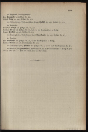 Kaiserlich-königliches Armee-Verordnungsblatt: Personal-Angelegenheiten 19150519 Seite: 15