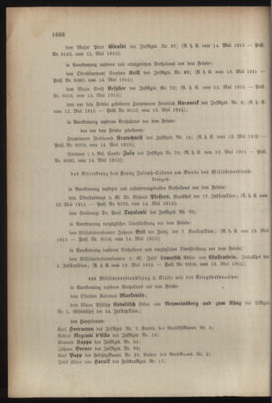 Kaiserlich-königliches Armee-Verordnungsblatt: Personal-Angelegenheiten 19150519 Seite: 2