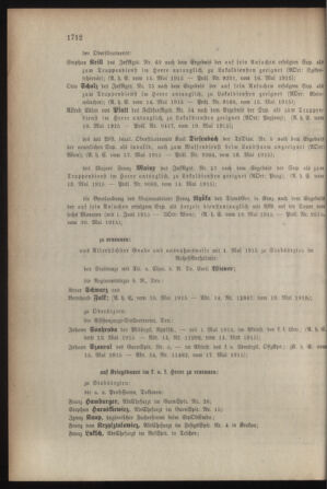 Kaiserlich-königliches Armee-Verordnungsblatt: Personal-Angelegenheiten 19150522 Seite: 20