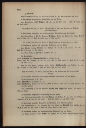 Kaiserlich-königliches Armee-Verordnungsblatt: Personal-Angelegenheiten 19150529 Seite: 2