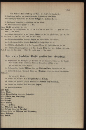 Kaiserlich-königliches Armee-Verordnungsblatt: Personal-Angelegenheiten 19150531 Seite: 11