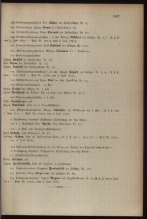 Kaiserlich-königliches Armee-Verordnungsblatt: Personal-Angelegenheiten 19150608 Seite: 13