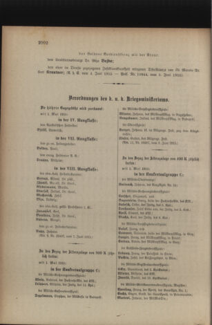 Kaiserlich-königliches Armee-Verordnungsblatt: Personal-Angelegenheiten 19150612 Seite: 28