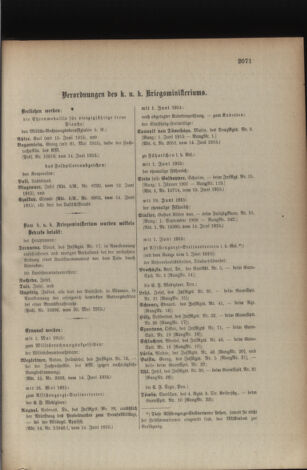 Kaiserlich-königliches Armee-Verordnungsblatt: Personal-Angelegenheiten 19150619 Seite: 31