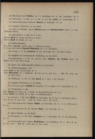 Kaiserlich-königliches Armee-Verordnungsblatt: Personal-Angelegenheiten 19150705 Seite: 13