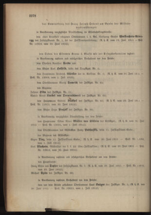 Kaiserlich-königliches Armee-Verordnungsblatt: Personal-Angelegenheiten 19150705 Seite: 2