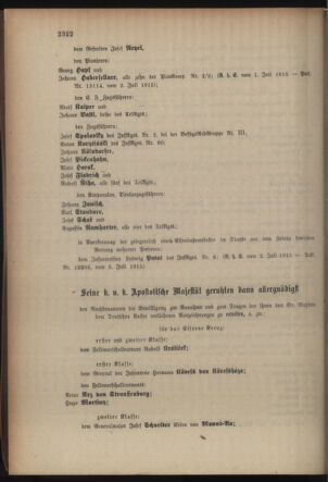 Kaiserlich-königliches Armee-Verordnungsblatt: Personal-Angelegenheiten 19150707 Seite: 14