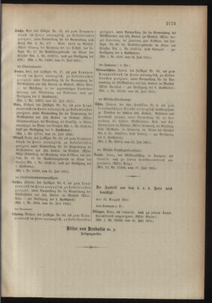 Kaiserlich-königliches Armee-Verordnungsblatt: Personal-Angelegenheiten 19150731 Seite: 39