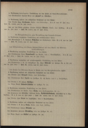 Kaiserlich-königliches Armee-Verordnungsblatt: Personal-Angelegenheiten 19150801 Seite: 7