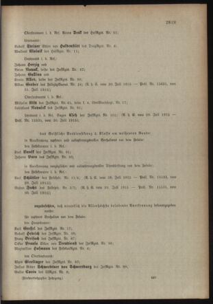 Kaiserlich-königliches Armee-Verordnungsblatt: Personal-Angelegenheiten 19150804 Seite: 9