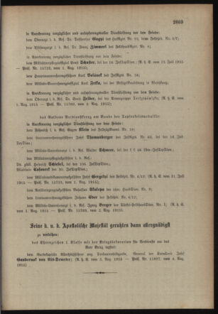 Kaiserlich-königliches Armee-Verordnungsblatt: Personal-Angelegenheiten 19150807 Seite: 13