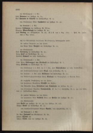 Kaiserlich-königliches Armee-Verordnungsblatt: Personal-Angelegenheiten 19150811 Seite: 6