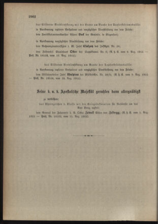 Kaiserlich-königliches Armee-Verordnungsblatt: Personal-Angelegenheiten 19150814 Seite: 10