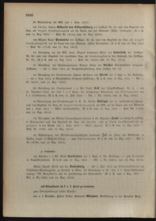 Kaiserlich-königliches Armee-Verordnungsblatt: Personal-Angelegenheiten 19150821 Seite: 30