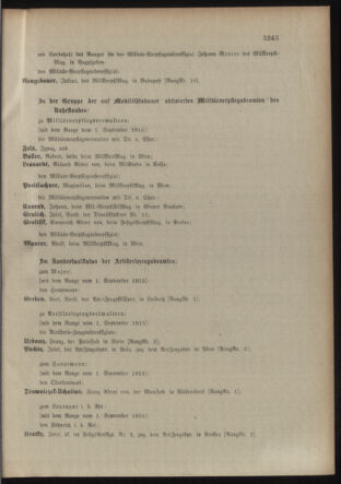 Kaiserlich-königliches Armee-Verordnungsblatt: Personal-Angelegenheiten 19150824 Seite: 129