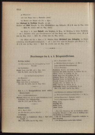 Kaiserlich-königliches Armee-Verordnungsblatt: Personal-Angelegenheiten 19150828 Seite: 28