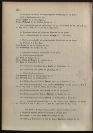 Kaiserlich-königliches Armee-Verordnungsblatt: Personal-Angelegenheiten 19150906 Seite: 12