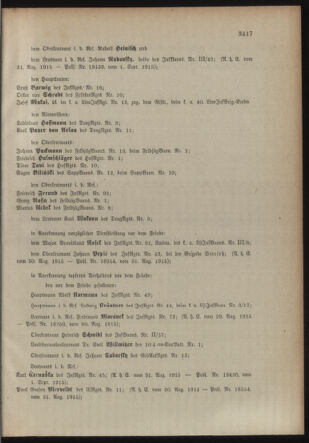 Kaiserlich-königliches Armee-Verordnungsblatt: Personal-Angelegenheiten 19150906 Seite: 5