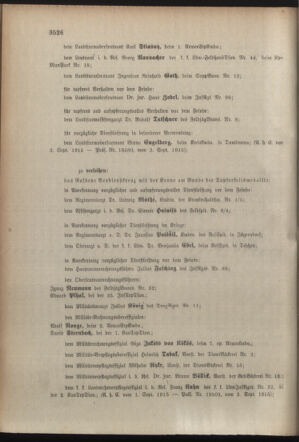 Kaiserlich-königliches Armee-Verordnungsblatt: Personal-Angelegenheiten 19150909 Seite: 14