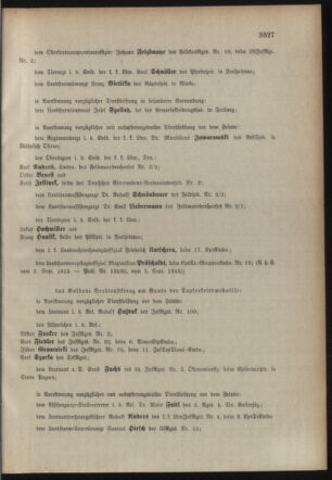 Kaiserlich-königliches Armee-Verordnungsblatt: Personal-Angelegenheiten 19150909 Seite: 15