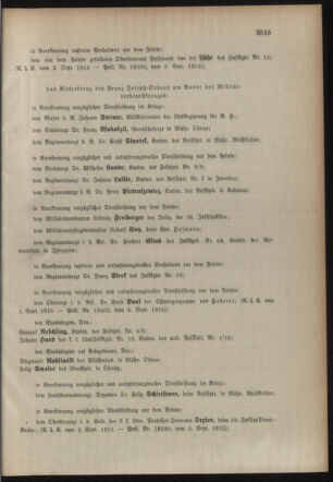 Kaiserlich-königliches Armee-Verordnungsblatt: Personal-Angelegenheiten 19150909 Seite: 3