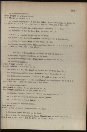 Kaiserlich-königliches Armee-Verordnungsblatt: Personal-Angelegenheiten 19150911 Seite: 13