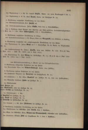 Kaiserlich-königliches Armee-Verordnungsblatt: Personal-Angelegenheiten 19150913 Seite: 3