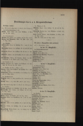 Kaiserlich-königliches Armee-Verordnungsblatt: Personal-Angelegenheiten 19150918 Seite: 33