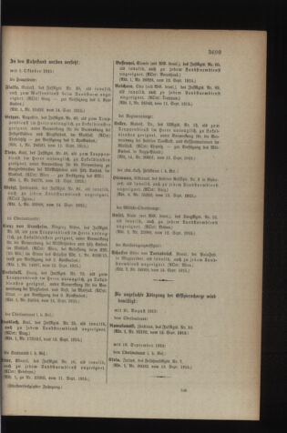 Kaiserlich-königliches Armee-Verordnungsblatt: Personal-Angelegenheiten 19150918 Seite: 43